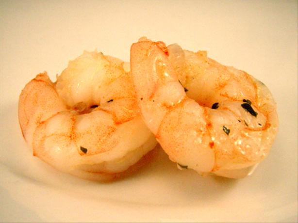 Spicy Cold Garlic Shrimp. Photo by CandyTX