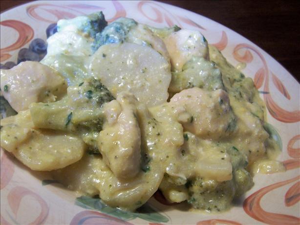 Slow Cooker Cheesy Broccoli Chicken Casserole. Photo by *Parsley*