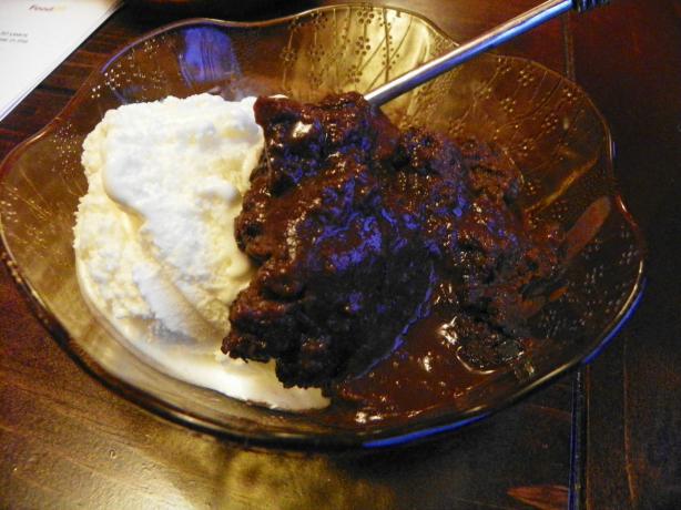 Self-Saucing Chocolate Pudding. Photo by Baby Kato
