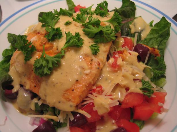 Healthy Salmon Salad. Photo by poo235
