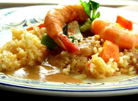 Heart Healthy Shrimp Gumbo With Cajun Spice Mix. Photo by Andi of Longmeadow Farm