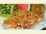 Crunchy Baked Catfish With Cornbread Stuffing