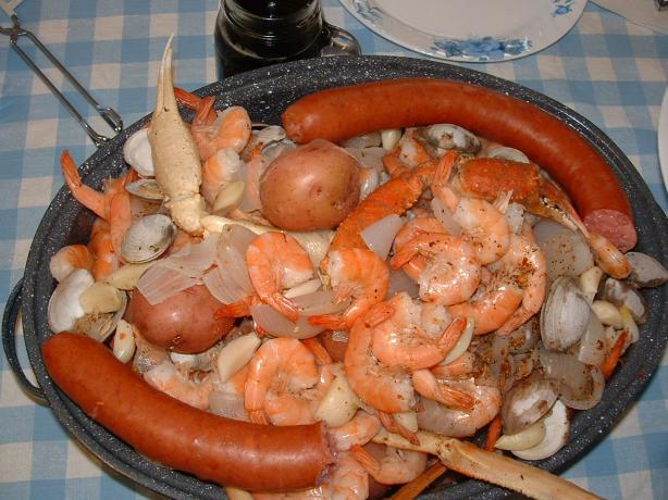 Low Country Seafood Boil. Photo by Wife-w-kids