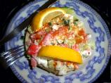 Light and Healthy Cottage Cheese and Vegetable Salad or Sandwich