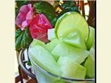 Honeydew Melon With Lime Juice