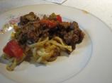 Taco Pasta Pie. Photo by Elmotoo