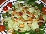 BLT Salad With Avocado Dressing