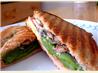 Turkey 2-Cheese Panini With Sauteed Vegetables. Recipe by VickyJ