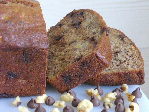 Healthier Yogurt Banana Bread. Photo by The Flying Chef