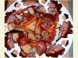 Vegetarian Garlic & Herb Roasted Vegetables