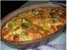 Mixed Courgette and Cherry Tomato Clafouti With Cheese