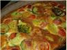 Mixed Courgette and Cherry Tomato Clafouti With Cheese