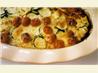 Mixed Courgette and Cherry Tomato Clafouti With Cheese