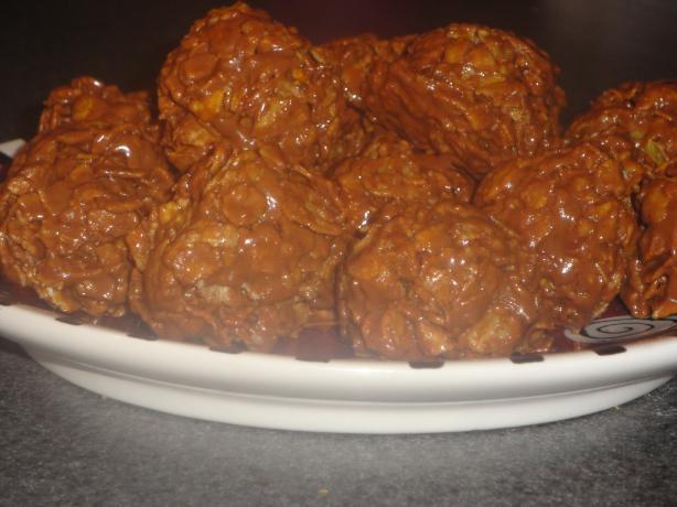Chocolate Caramel Crispy Cakes. Photo by Muffin Goddess