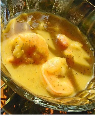 New Orleans Shrimp & Squash Bisque (Treasure Trove #2). Photo by Bev