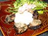 Garlicky Chicken or Pork Souvlaki