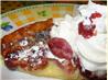 French Cherry Clafouti Pudding - French Cherry Custard Bake