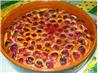 French Cherry Clafouti Pudding - French Cherry Custard Bake