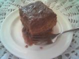 Toffee Cake With Caramel Sauce