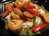 Andouille Sausage and Shrimp With Creole Mustard Sauce. Recipe by Karen in MA (formerly OC)