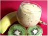 Kiwi-Peach Smoothie