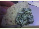 Cheesy Spinach Artichoke Dip