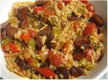 Shrimp and Sausage Jambalaya. Photo by Vino Girl