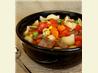 Beef and Pasta Confetti Soup. Recipe by Marg (CaymanDesigns)