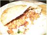 Bean and Rice Patties in Pita With Yogurt Tahini Dressing. Recipe by pattikay in L.A.