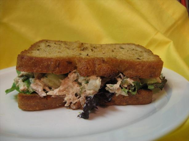 Isaiah's Tasty Reduced-Fat Tuna Salad. Photo by What's Cooking?