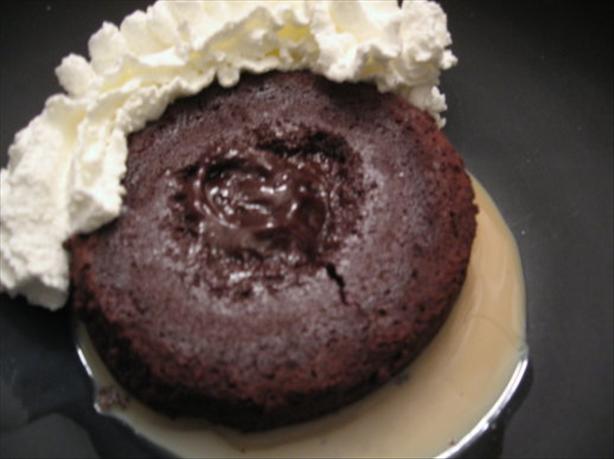 Molten Chocolate Cakes With Irish Cream. Photo by Engrossed