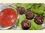Meatballs With Tomato Relish
