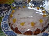 English High Tea Preserved Ginger Drizzle Cake
