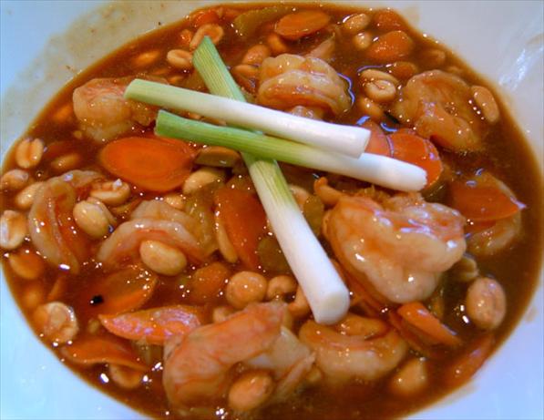 Kung Pao Prawns (Shrimp). Photo by Mikekey