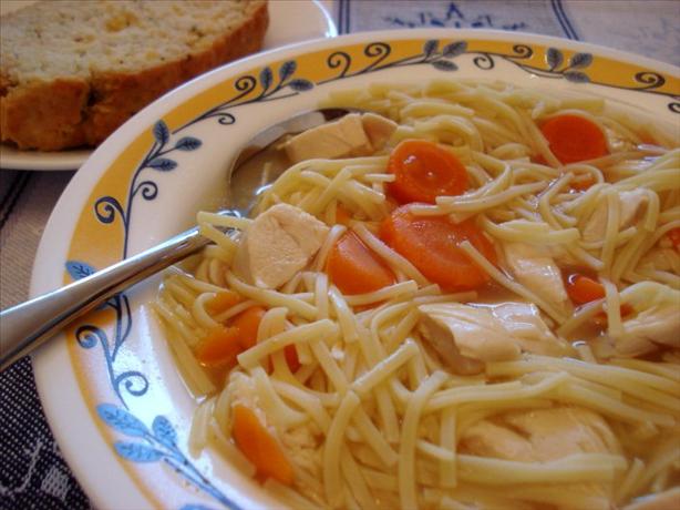 Cheater's Chicken Noodle Soup. Photo by Marg (CaymanDesigns)