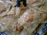 Roasted Sweet Potato and Feta Ravioli