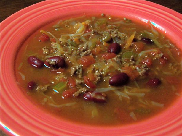 Beef and Cabbage Soup  a La  Shoneys. Photo by *Parsley*