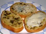 Fresh Basil Roasted Garlic Toast