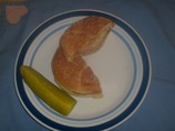 Kittencal's Fried Bologna Sandwich. Photo by bullwinkle