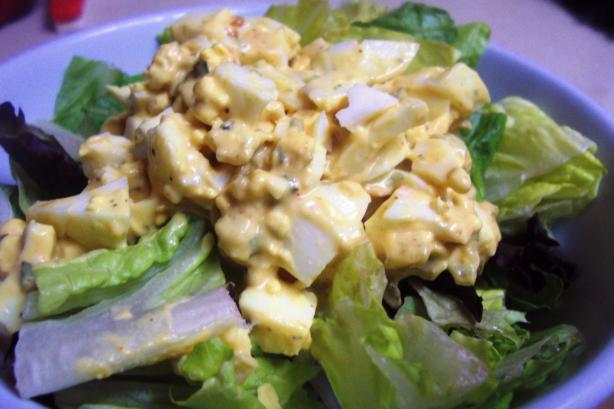 World Famous Egg Salad. Photo by vitalev