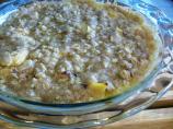Sour Cream Peach Pie