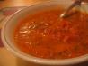Spicy Roasted Red Pepper Soup. Recipe by kittyroara