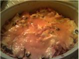 Leftover Chicken Tortilla Soup Casserole
