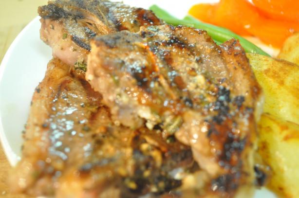 Simple Grilled Lamb Chops. Photo by I'mPat