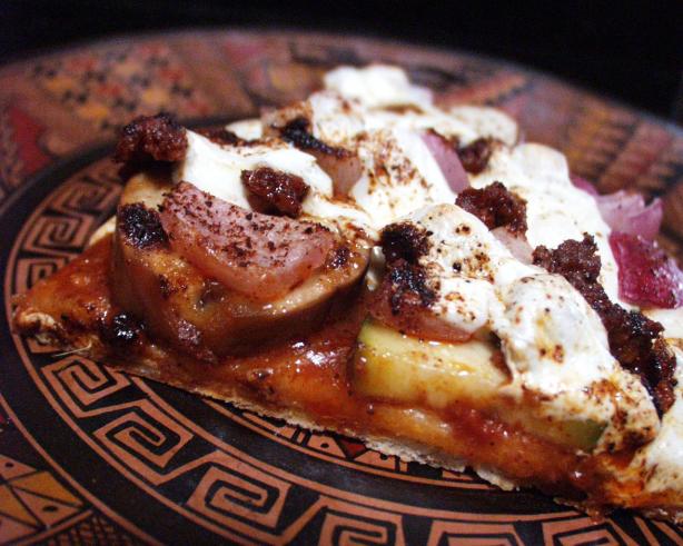 Safari Pizza With Harissa. Photo by FLKeysJen