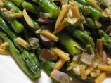 Steamed Asparagus With Almond Butter