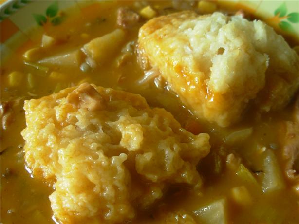 Fluffy Little Clouds - Old Fashioned Dumplings for Stew. Photo by French Tart