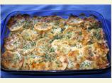 Potato Gratin With Truffle Oil. Photo by Kymmarie