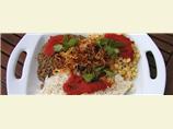 Middle Eastern Lentils and Pasta