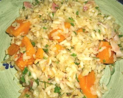 Risotto With Pumpkin. Photo by Karen Elizabeth
